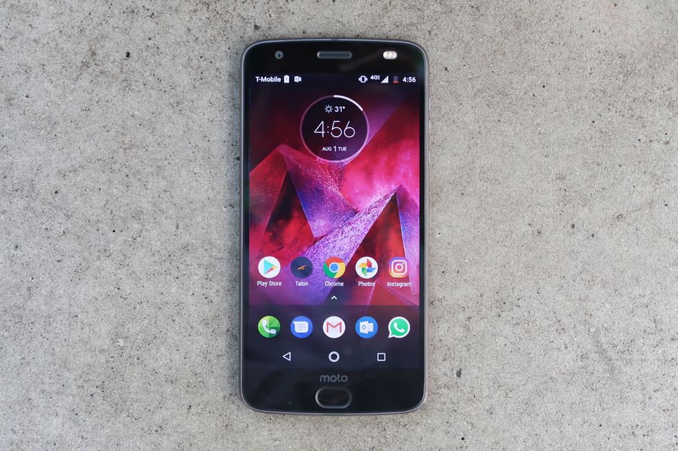 Moto Z2 Force front