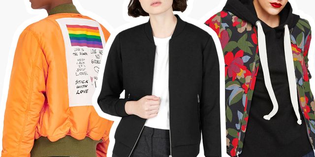 Scarf Print Reversible Bomber Jacket - Women - Ready-to-Wear