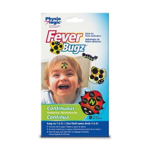 Inkomba ye-Physio Logic Fever-Bugz Stick-On Fever