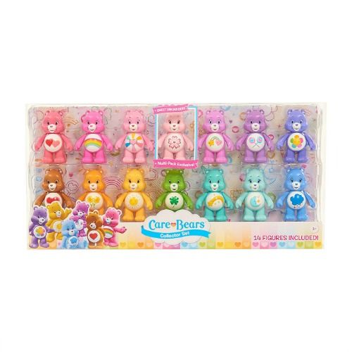 Care Bears Figures 5 Pack Collectible Mini Figure Set** 