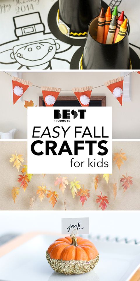 easy fall crafts for kids