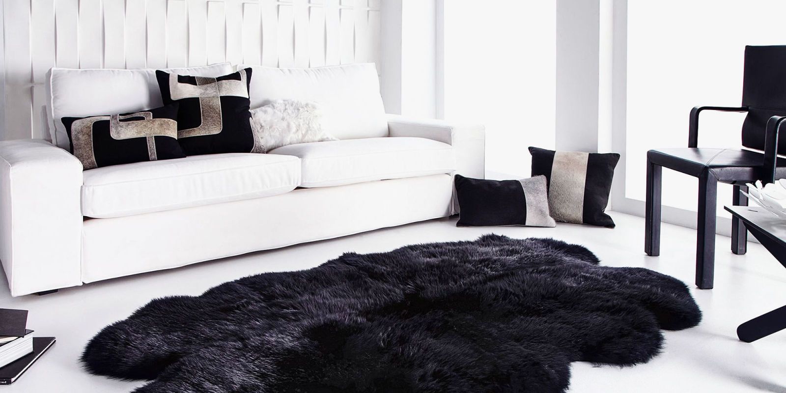 Best sheepskin throw hot sale