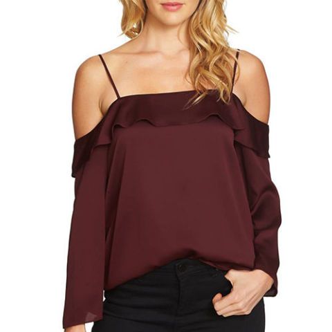 10 Best Off the Shoulder Tops for Spring 2018 - Chic Off Shoulder Tops ...