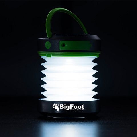Bigfoot Outdoor Products Compact Solar Camping Lantern
