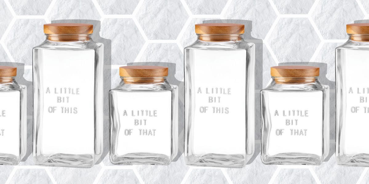 10 Chic Glass Canisters For Your Kitchen Best Glass Jars To Buy In 2018