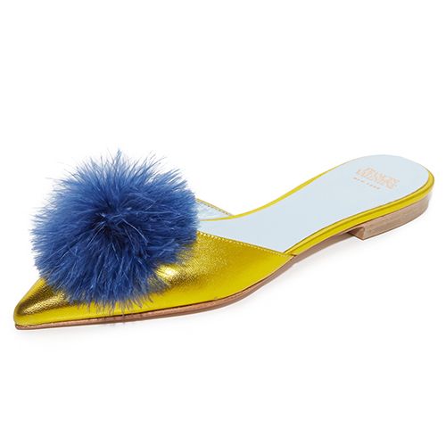 fuzzy flip flops puma