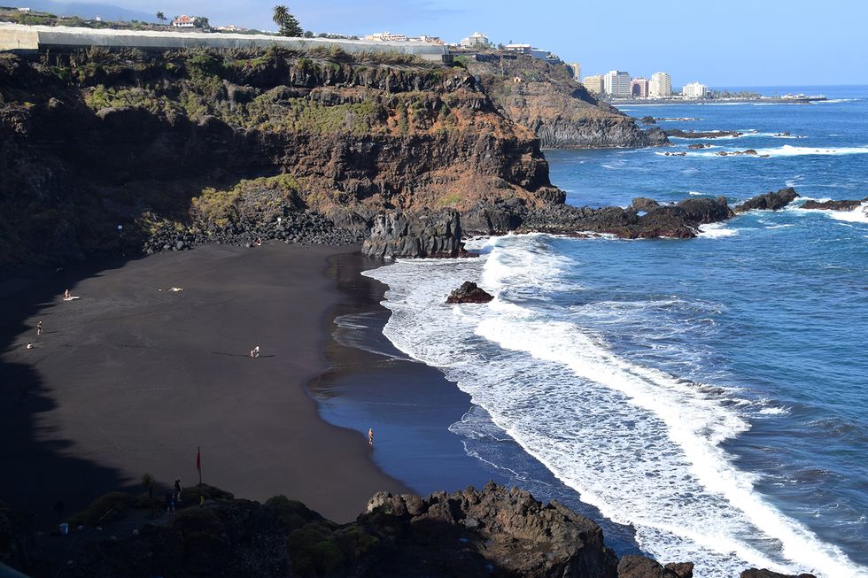 El Bollullo Black Sand Beach — Canary Islands, Spain