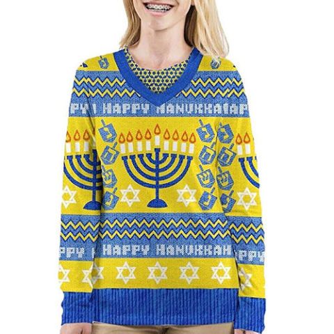 9 Best Ugly Hanukkah Sweaters for 2018 - Funny Hanukkah Sweaters & Jumpers