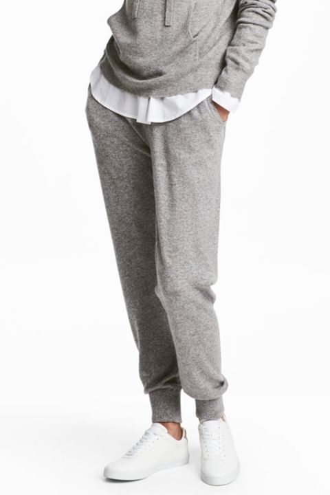 hm cashmere joggers