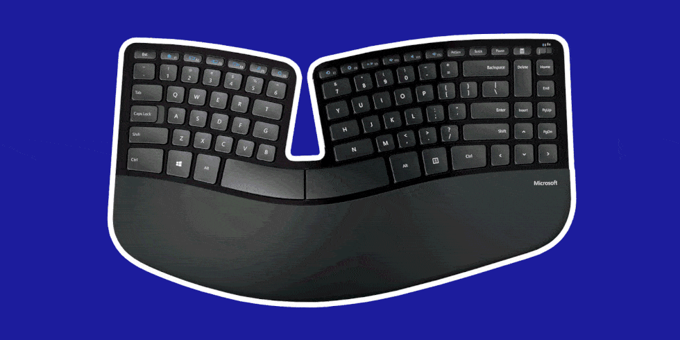 8 Best Ergonomic Keyboards for 2018 - Microsoft and Mac Ergonomic Keyboards