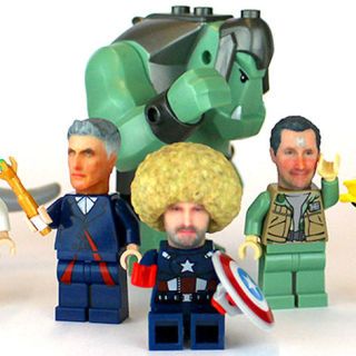customized LEGO minifigure with your face