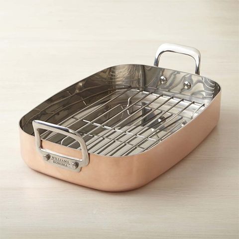 Williams-Sonoma Copper Roasting Pan with Rack