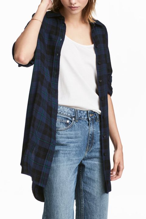 long flannel womens shirts