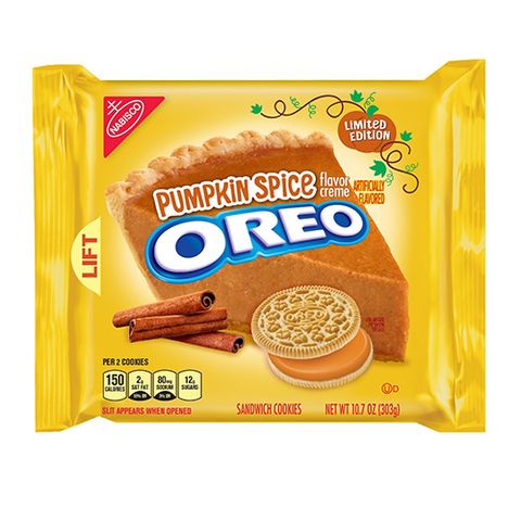 Oreo Pumpkin Spice Crème Sandwich Cookies