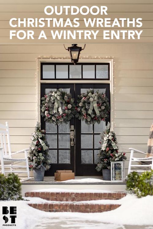 12 Best Wreaths For Your Front Door Holiday 2018