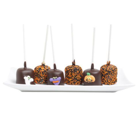 DYLAN'S CANDY BAR BELGIAN HALLOWEEN CHOCOLATE-COVERED MARSHMALLOWS