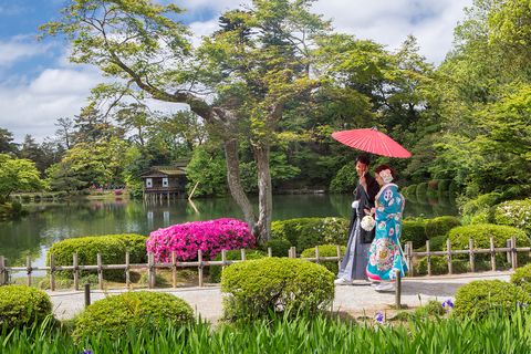 Kanazawa's Kenrokuen Garden