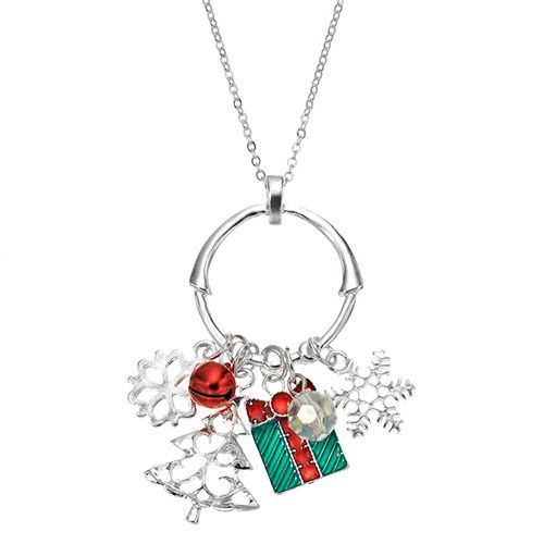 christmas pendant necklace