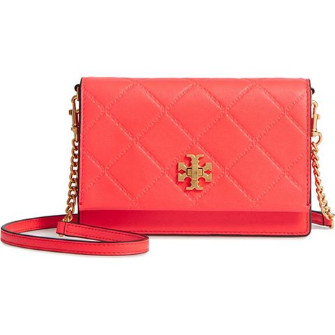 Tory Burch Mini Georgia Quilted Leather Shoulder Bag