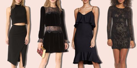 black cocktail dresses