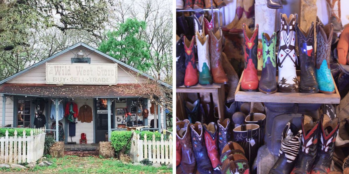 The Boot Whisperer in Wimbery, Texas can find you the perfect pair of cowboy boots by looking at your feet