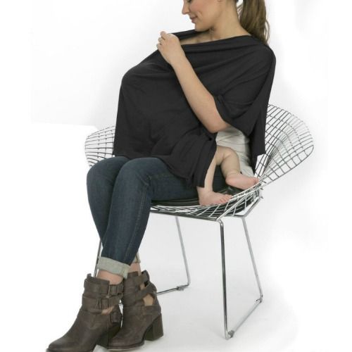 black breastfeeding cover