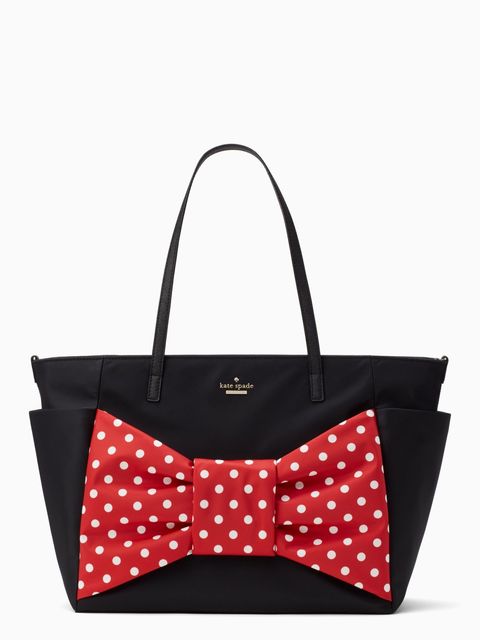 Bag, White, Handbag, Black, Pattern, Red, Fashion accessory, Polka dot, Design, Shoulder bag, 