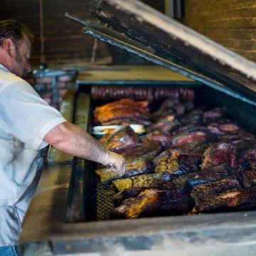 Smitty's Market in Lockhart, Texas right outside of Austin has amazing barbecue.
