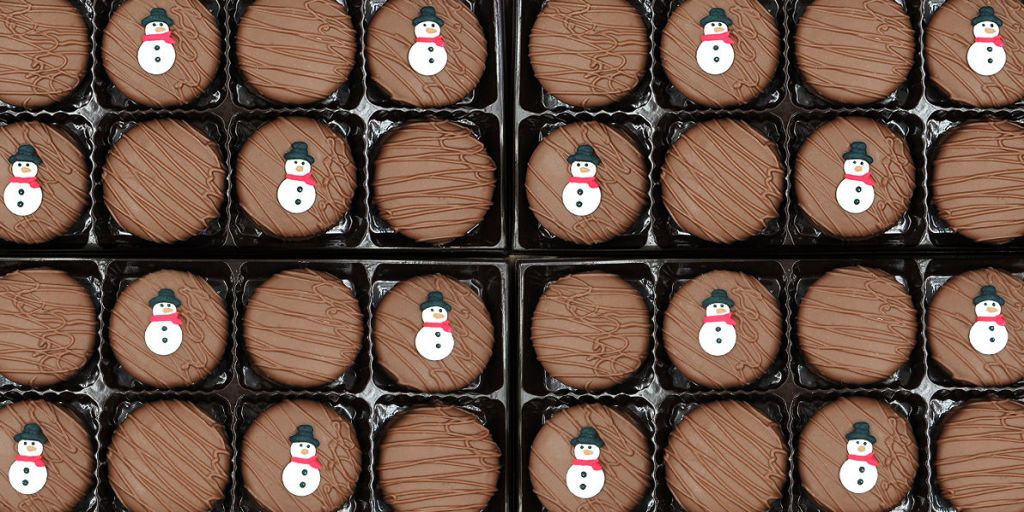 12 Snowflake Chocolate Covered Oreo Cookie Christmas Holiday Winter Party  Candy Favors Frozen Birthday - Yahoo Shopping