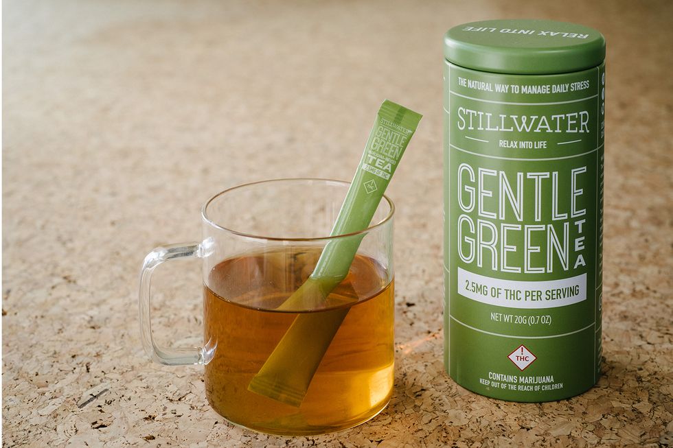 THC gentle green tea