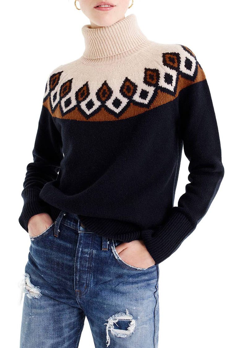 10 Best Fair Isle Sweaters for Winter 2018 Fair Isle Knit Sweaters for Women