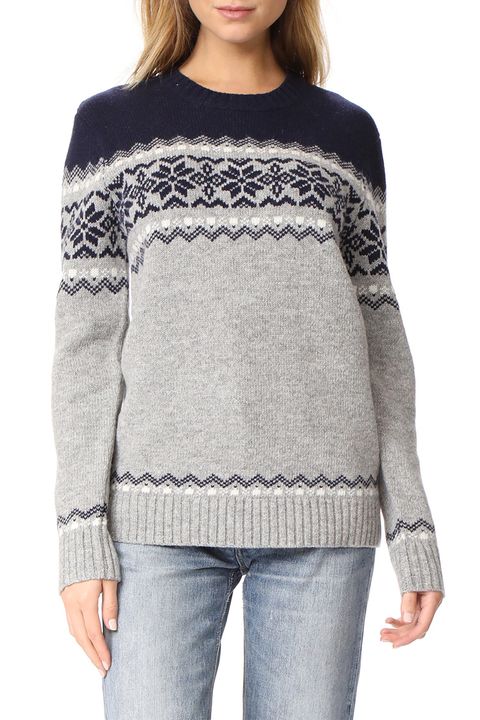 timberland fair isle sweater