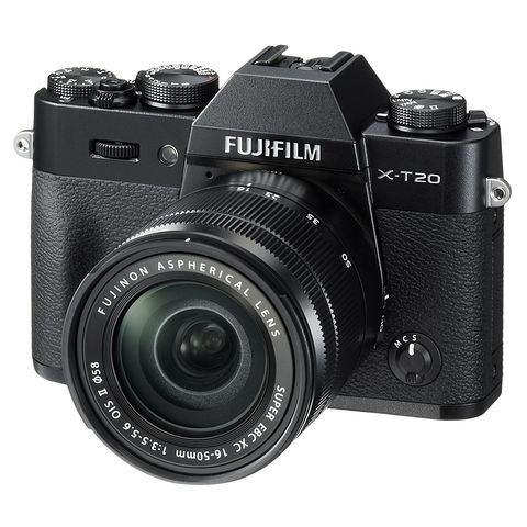 Fujifilm X-T20 Mirrorless Digital Camera with a Kit Lens