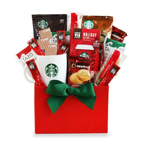 16 Best Food Gift Baskets for Christmas 2018 Gourmet #1: square starbucks t resize=768 16 Best Food Gift Baskets for Christmas 2018 Gourmet #1: square starbucks t resize=768
