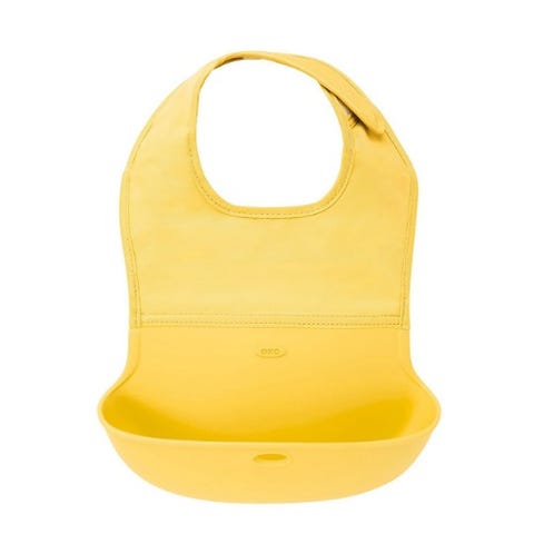 OXO Tot Waterproof Silicone Roll Up Baby Bib