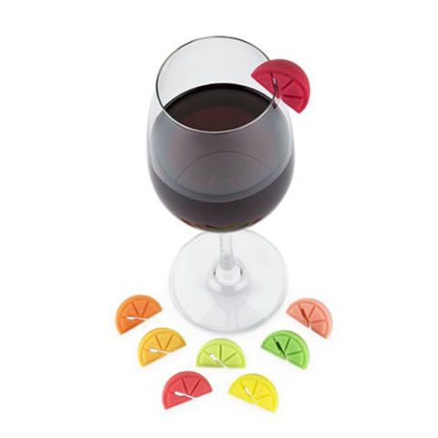 Party Cats! Silicone Kitties Wine Glass Markers