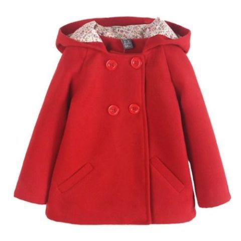 Girls Red Winter Jacket