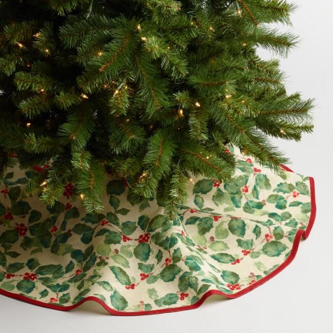 World Market Christmas Tree Skirt 