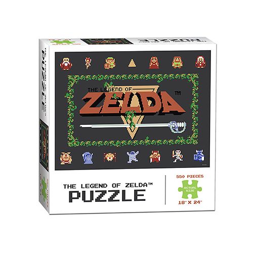 The Legend of Zelda Collector's Edition Puzzle NEW Hyrule Map 550 pcs, 18  x 24