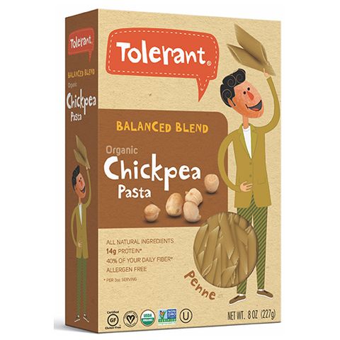Tolerant Organic Chickpea Pasta