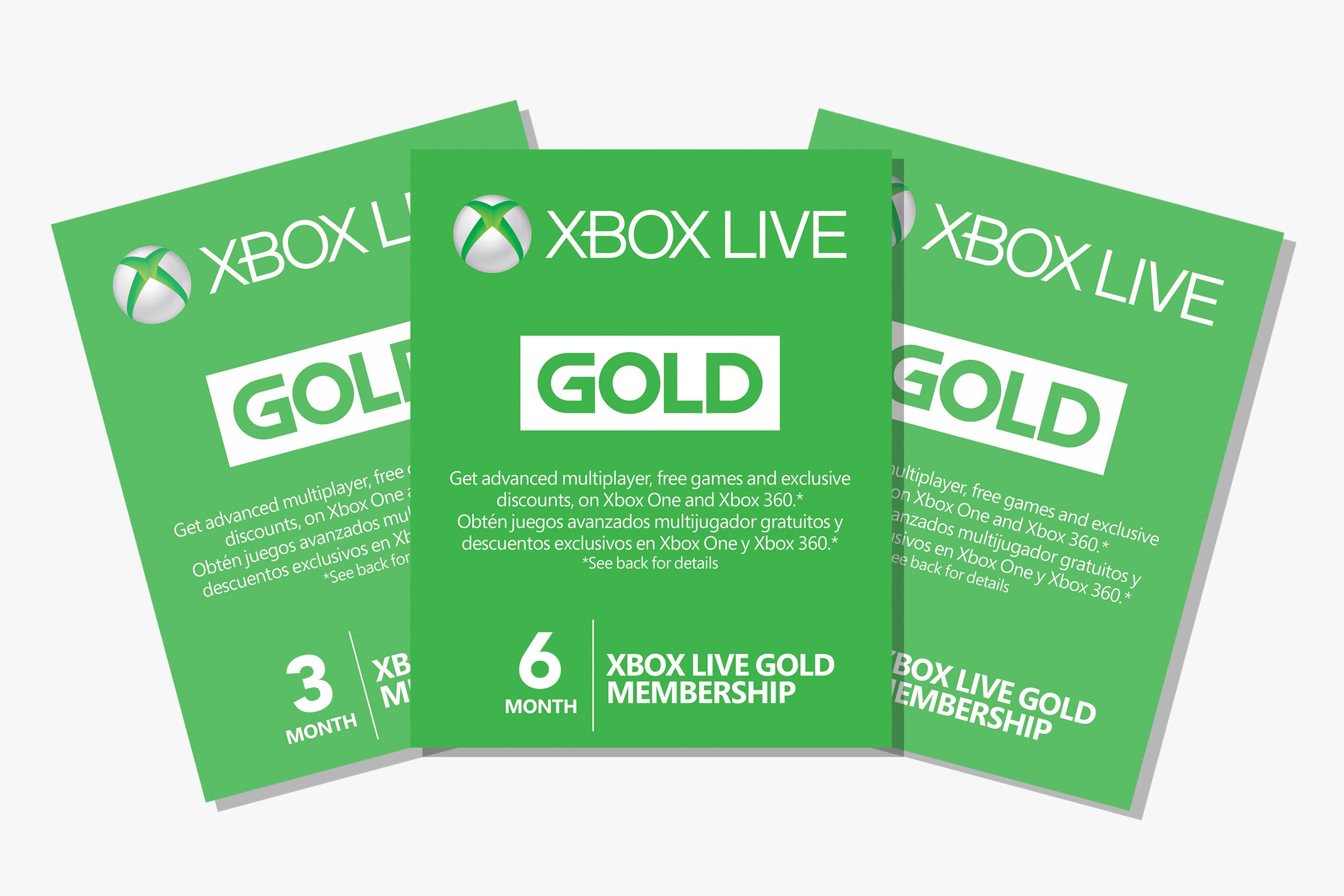 Xbox live shop gold coupons