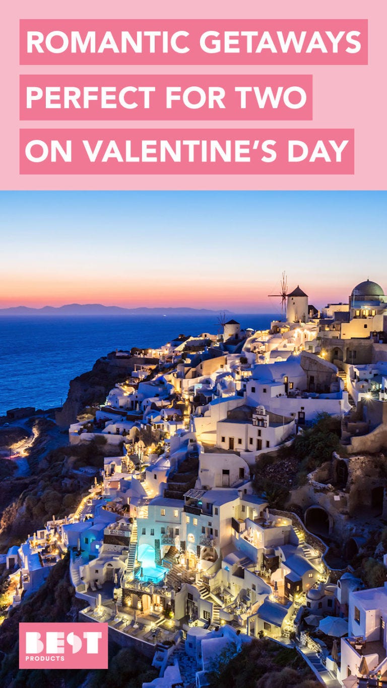 best getaways for valentines day