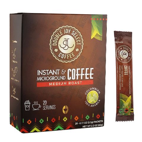 Double Joy Select Premium Instant Coffee Packets