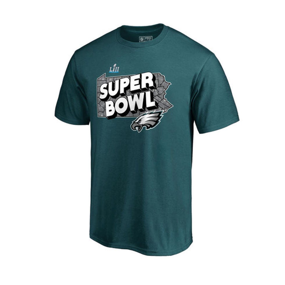 super bowl eagles shirt