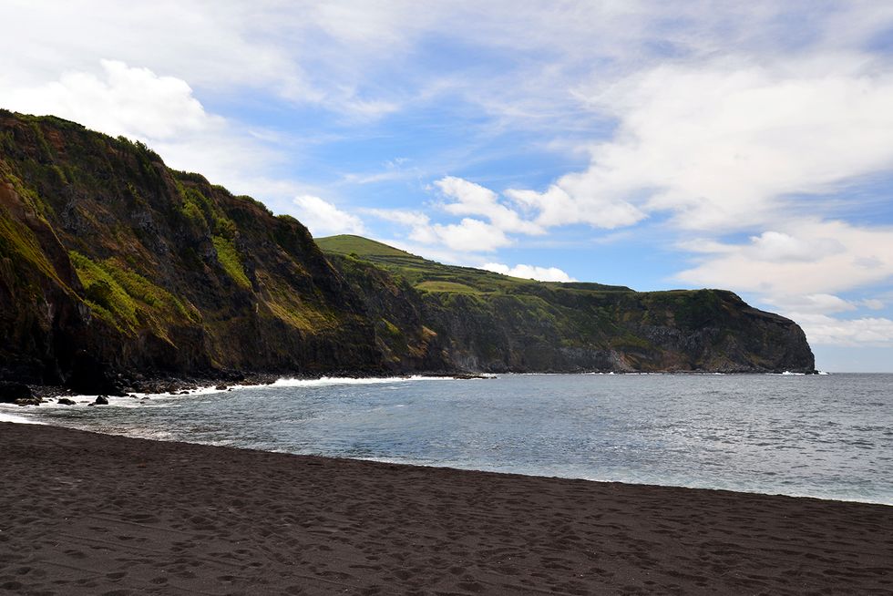 Mosteiros Black Sand Beach — The Azores, Portugal