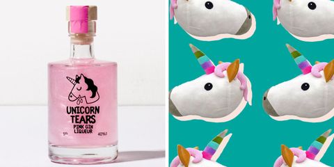 Product, Pink, Bottle, Plastic bottle, Fictional character, Liquid, Unicorn, 