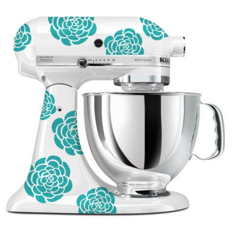stand mixer decal