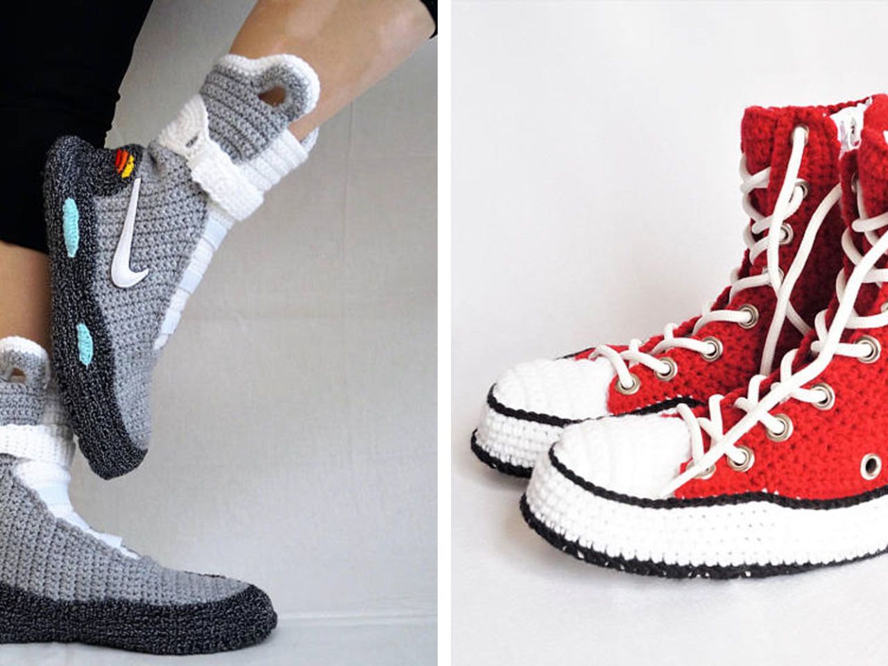 Knitted converse socks deals pattern