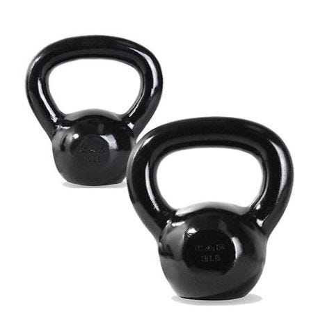 CAP Barbell Enamel Coated Cast Iron Kettlebell CAP Barbell Enamel Coated Cast Iron Kettlebell