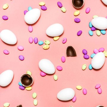 chocolate easter eggs candy